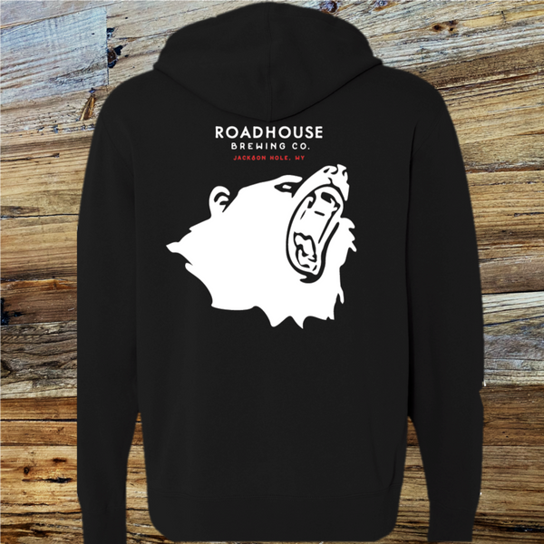 Roadhouse Live Deep Zip Hoodie - Black Camo – Roadhouse Brewery Co.