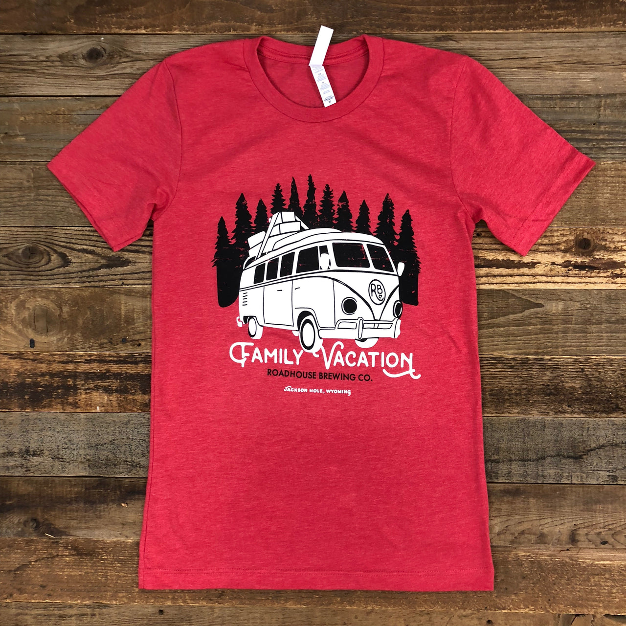 The Family Vacation Tee - Heather Red