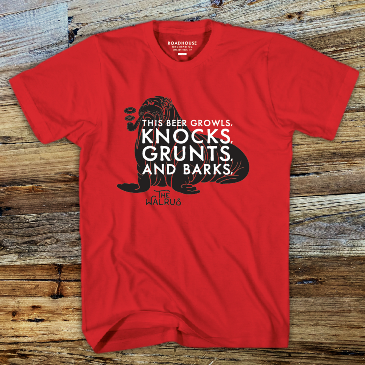 Red Walrus T-shirt